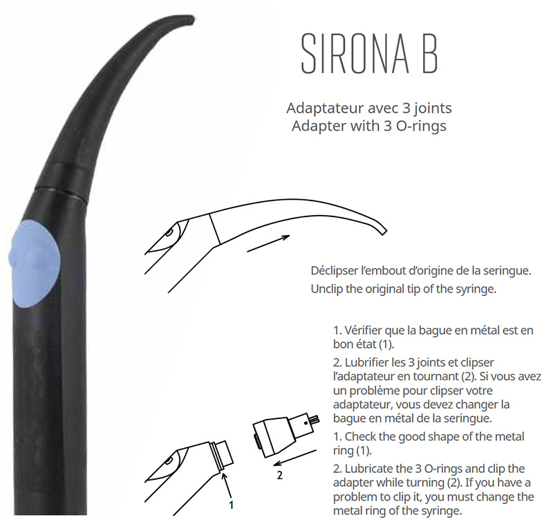 RISKONTROL adaptateur SIRONA B