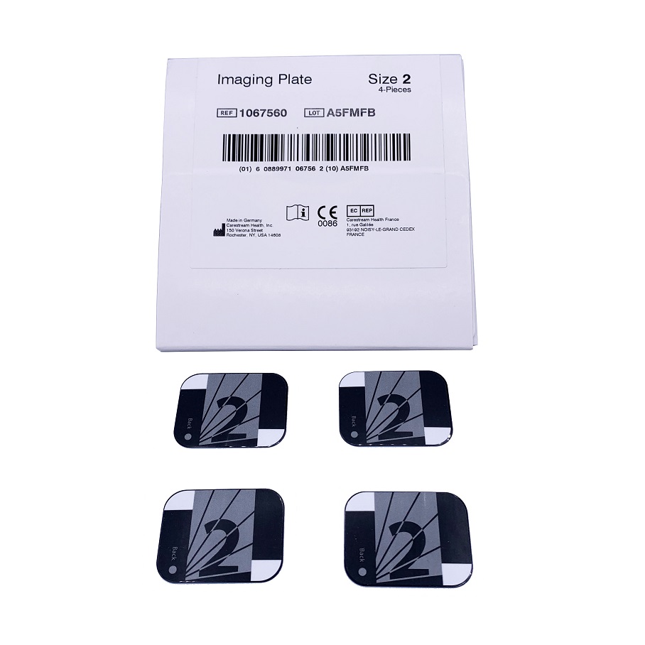 Plaques d'imagerie CS 7200 taille 2 - (x4)