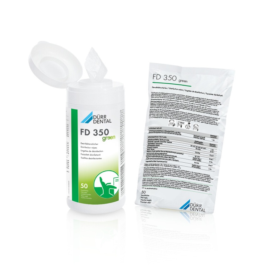 FD 350 green recharge boite de lingettes