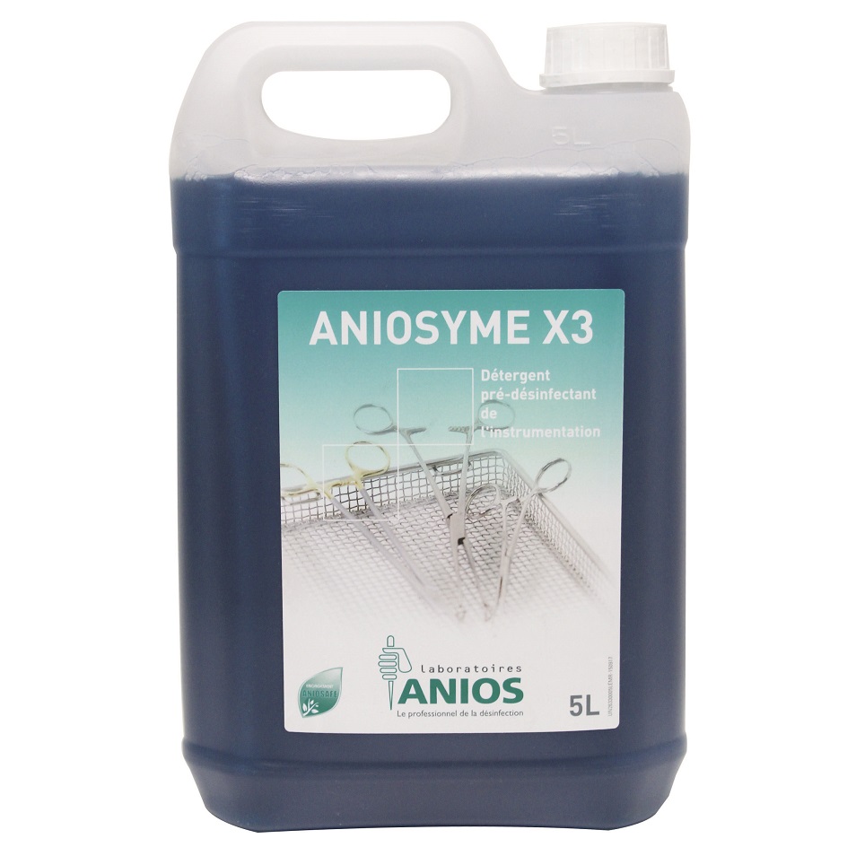 ANIOSYME X3 détergent pré-désinfectant de l'instrumentation