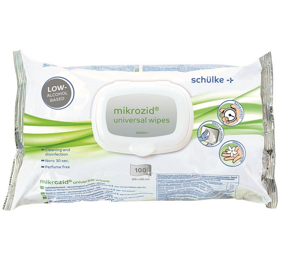 Mikrozid Universal Wipes sachet 100 lingettes