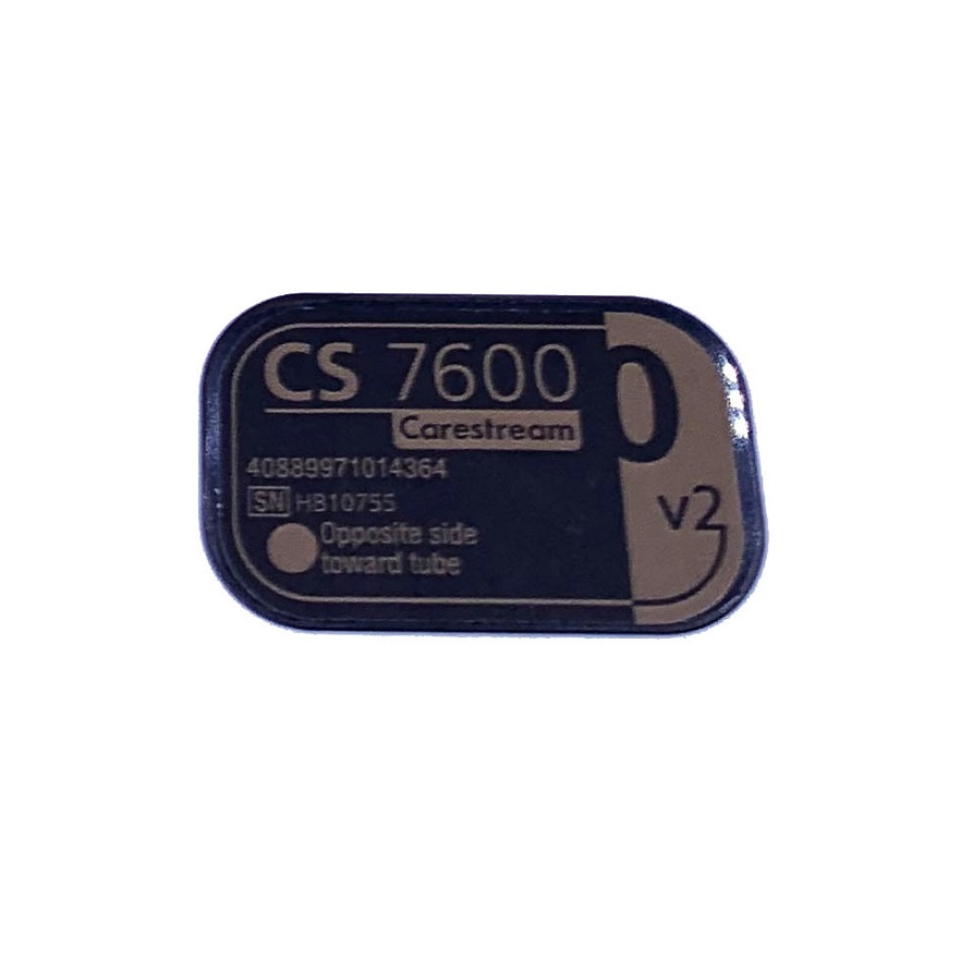 Plaque d'imagerie taille 0 (x4) CS 7600 & CS7200