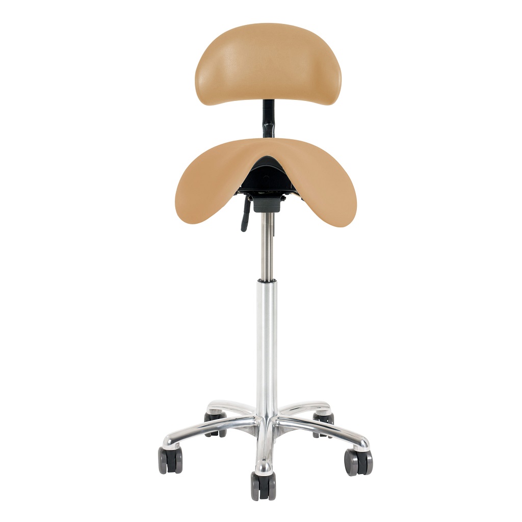 Tabouret Support Design PERFECT CLASSIC avec dossier Core+