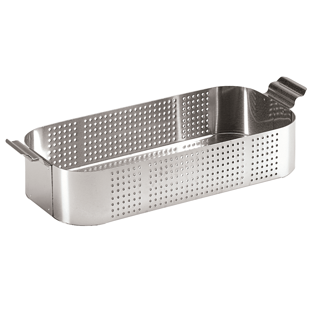 Panier perforé en acier inoxydable