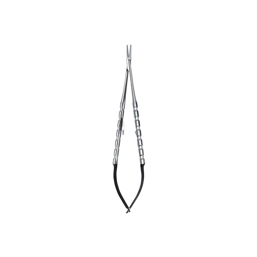 Porte-aiguille micro-chir Velvart droit 18 cm diamanté 6 à 8/0
