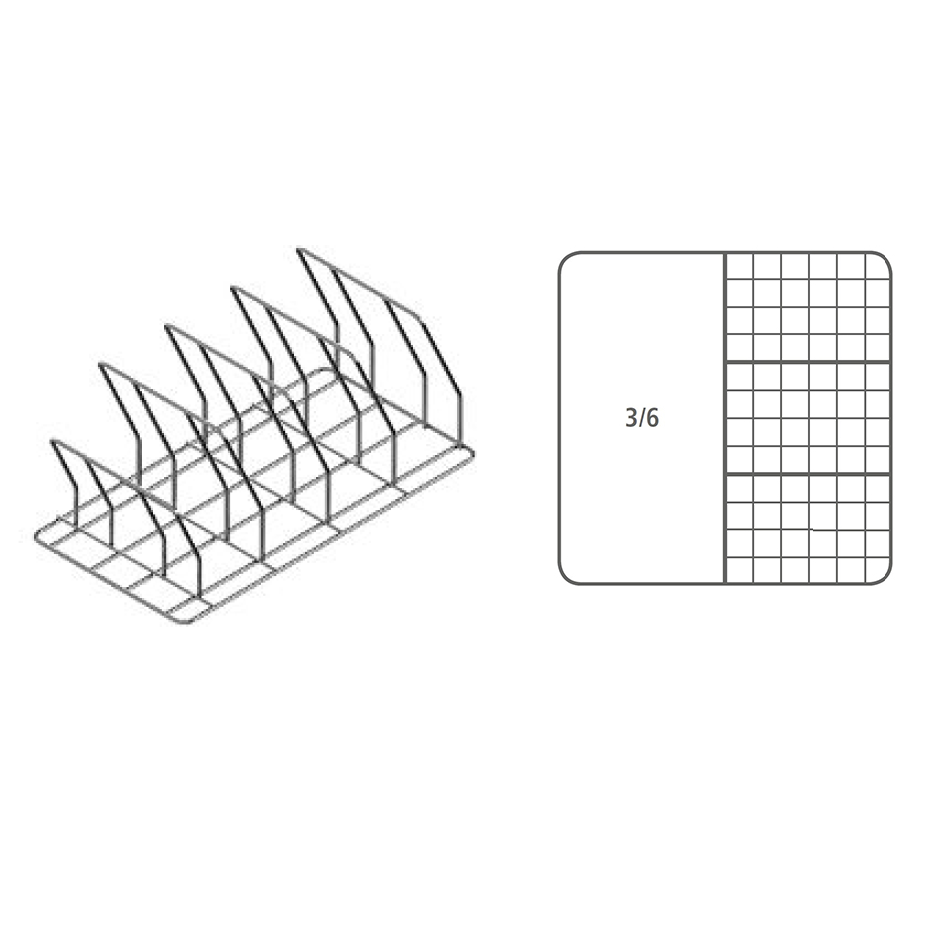 Rack pour 4 Cassettes de Lavage