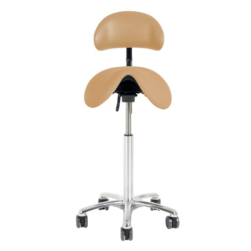 Tabouret Support Design PERFECT CLASSIC avec dossier Core+