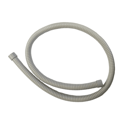 [C041345] TUYAU SILICONE D.17,5 GRIS + RACCORDS RAPIDES COLLES