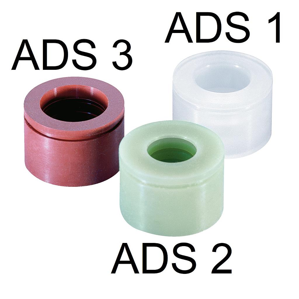 ADS 1 Adaptateur silicone pour AUF 1 et AUF 2 (diam. 20mm)