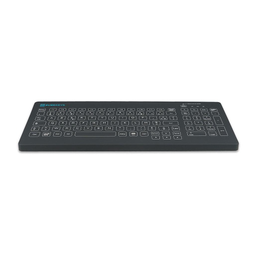 [40403302] Clavier sans fil silicone PUREKEYS - noir
