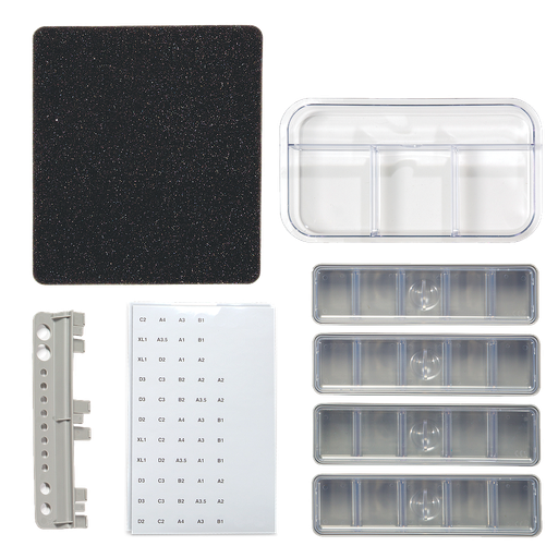 [20Z479] Kit d'accessoires pour bac ZIRC à matériaux et compules