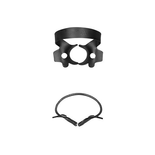 [RDCM8AX] Crampon à digue 8AX molaire, Série Black