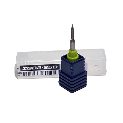 [ZGB2-25D] Fraises d’usinage (Haute qualité) R0,25 mm (ø 0.5 mm)
