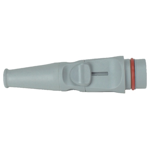 [7600A025-00] Pièce à main d’aspiration avec poussoir, droite