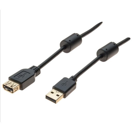 [CAB-RAL-USB2.0-2M] Rallonge USB 2.0 type A / A - 2 mètres