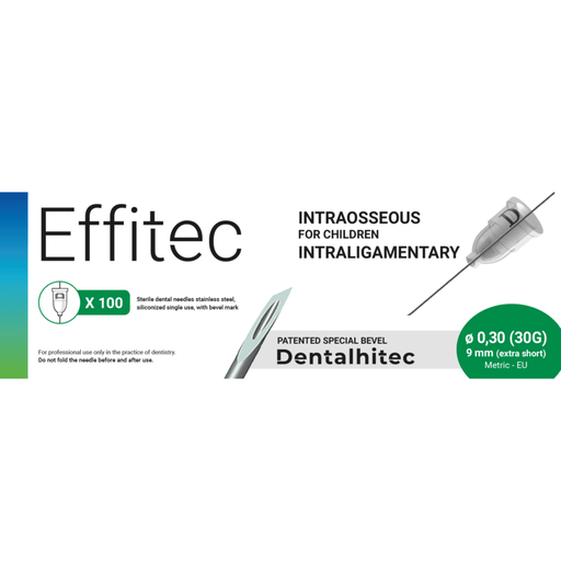 [C3002] 1 Boîte d'aiguilles Ø 0.30 - 9mm EFFITEC - DHT