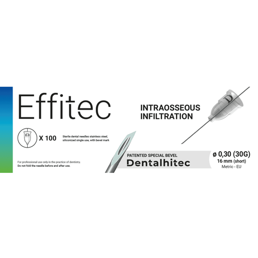 [C3005] 1 Boîte daiguilles Ø 0.30 - 16mm EFFITEC - DHT