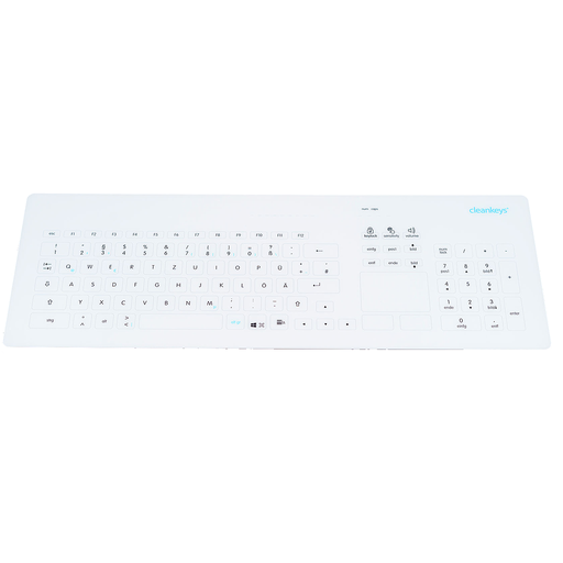 [CK4-SF-FRA] Clavier en verre sans fil Cleankeys CK4